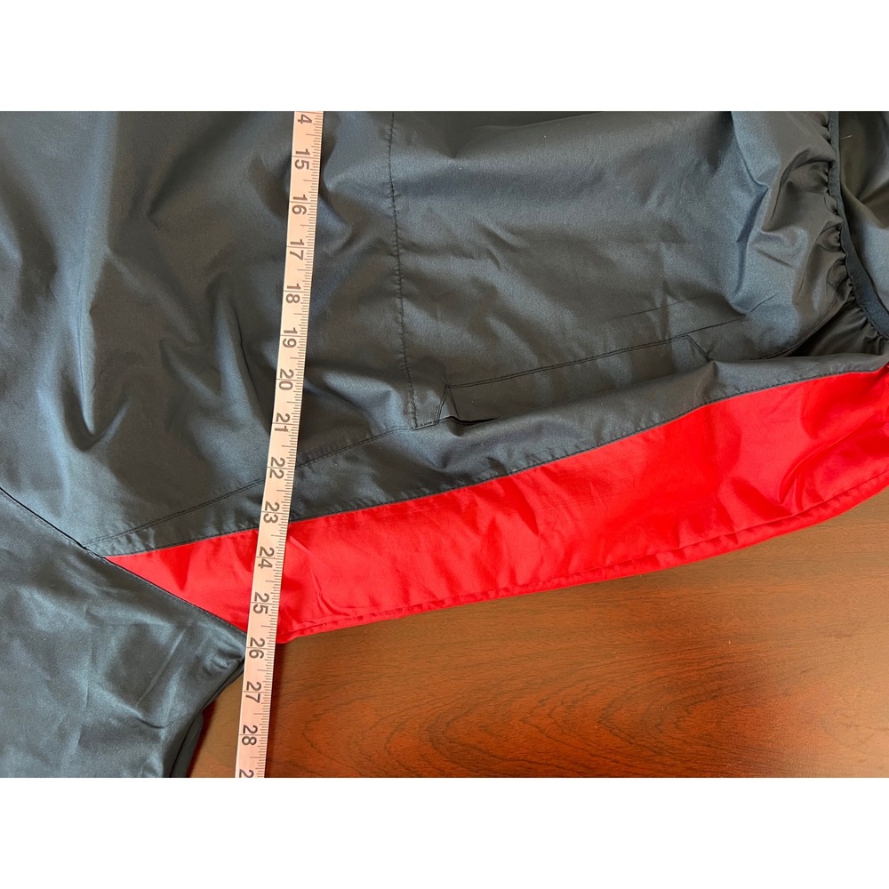 Cooperstown Dreams Park XL Navy Red Short Sleeve Pullover Windbreaker Baseball - Picture 6 of 7